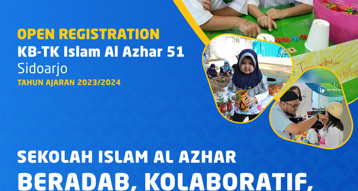 PMB TK Islam Al Azhar 51 Sidoarjo TA 2026/2027