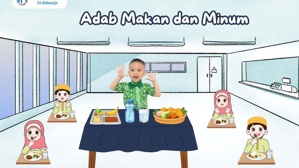 3 adab makan dan minum