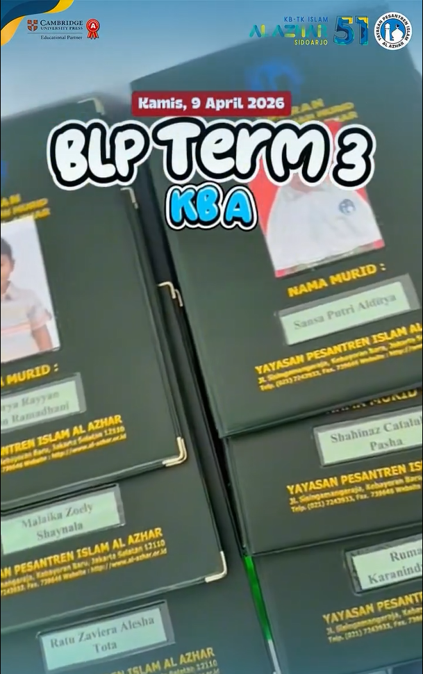 Pembagian Buku Laporan Pribadi (BLP) Term III TKIA 51 