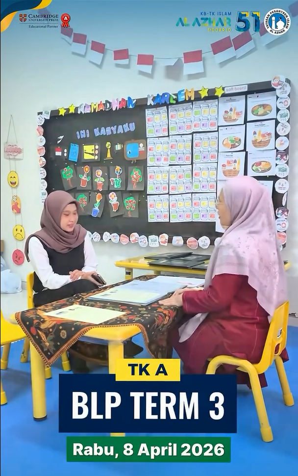 Pembagian Buku Laporan Pribadi (BLP) Term III TKIA 51 