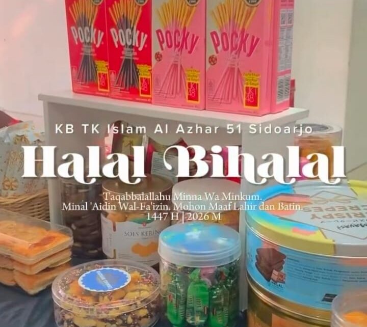 Makna Halal Bihalal untuk Anak: Belajar Meminta Maaf - TK Islam Al Azhar 51 Sidoarjo